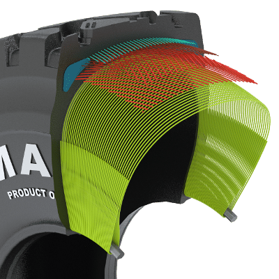 Radial Tire from the inside