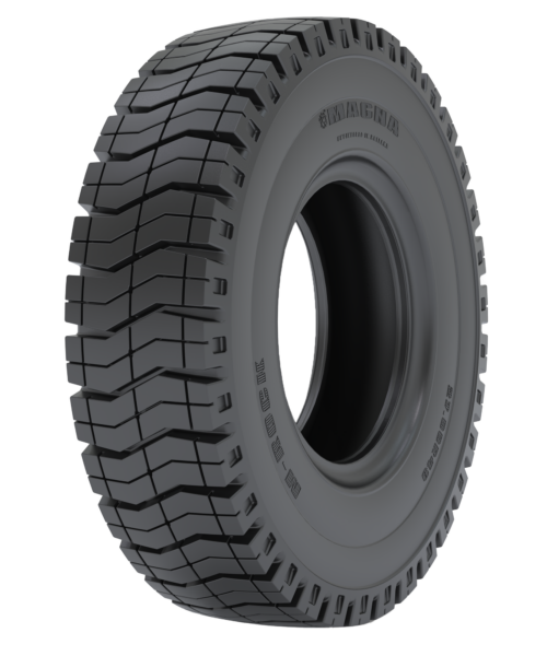 M-ROCK earthmoving tyre designed for Rigid Dump Trucks, offering excellent durability, traction, and cut resistance in tough mining conditions.