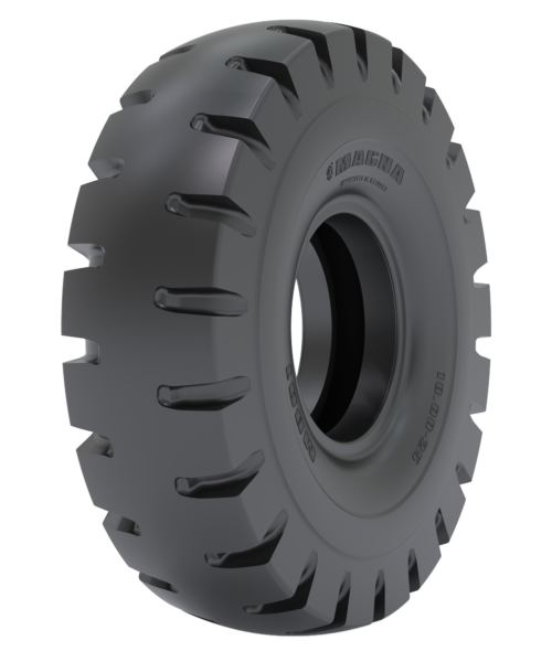 MB01 port operations tire, built for RTG cranes, boat lifts, container handlers, reach stackers, and material handlers, ensuring maximum performance in heavy-duty applications.