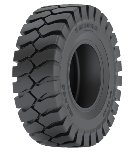 MR480 tire designed for boat lifts in port operations, delivering excellent stability, durability, and load capacity.
