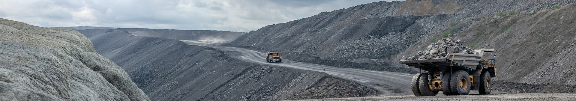 Giant tires designed for mining and earthmoving applications.