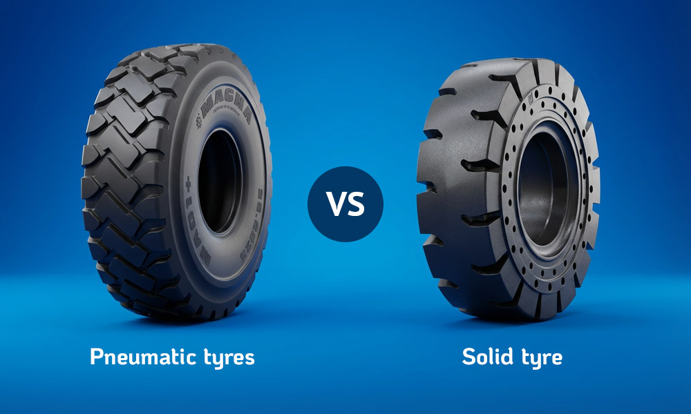Solid Tyres vs Pneumatic Tyres